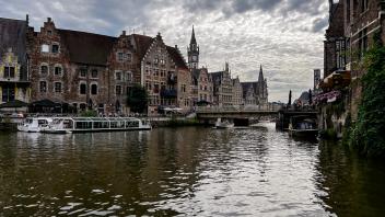 Views around Ghent, Belgium