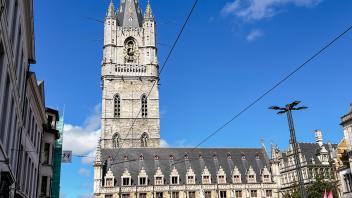 Views around Ghent, Belgium