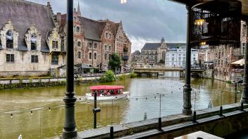 Views around Ghent, Belgium