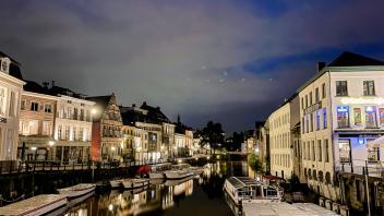 Views around Ghent, Belgium