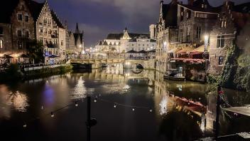 Views around Ghent, Belgium