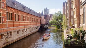 Views around Ghent, Belgium