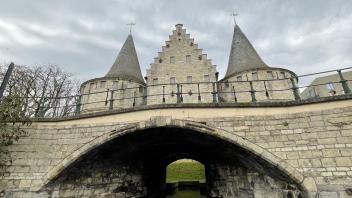 Ghent under a bridge